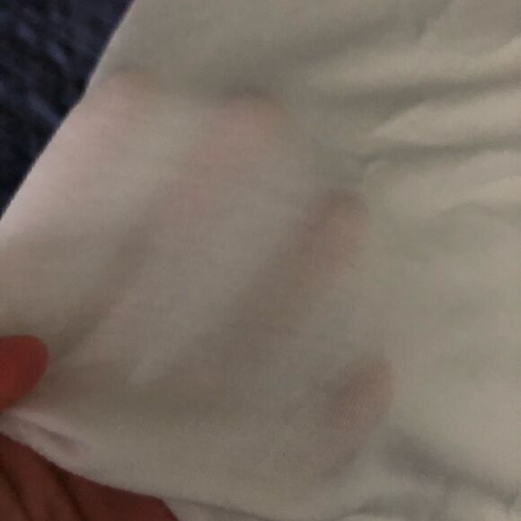 Sadie & save white choker tee shirt top blouse s - Picture 6 of 6